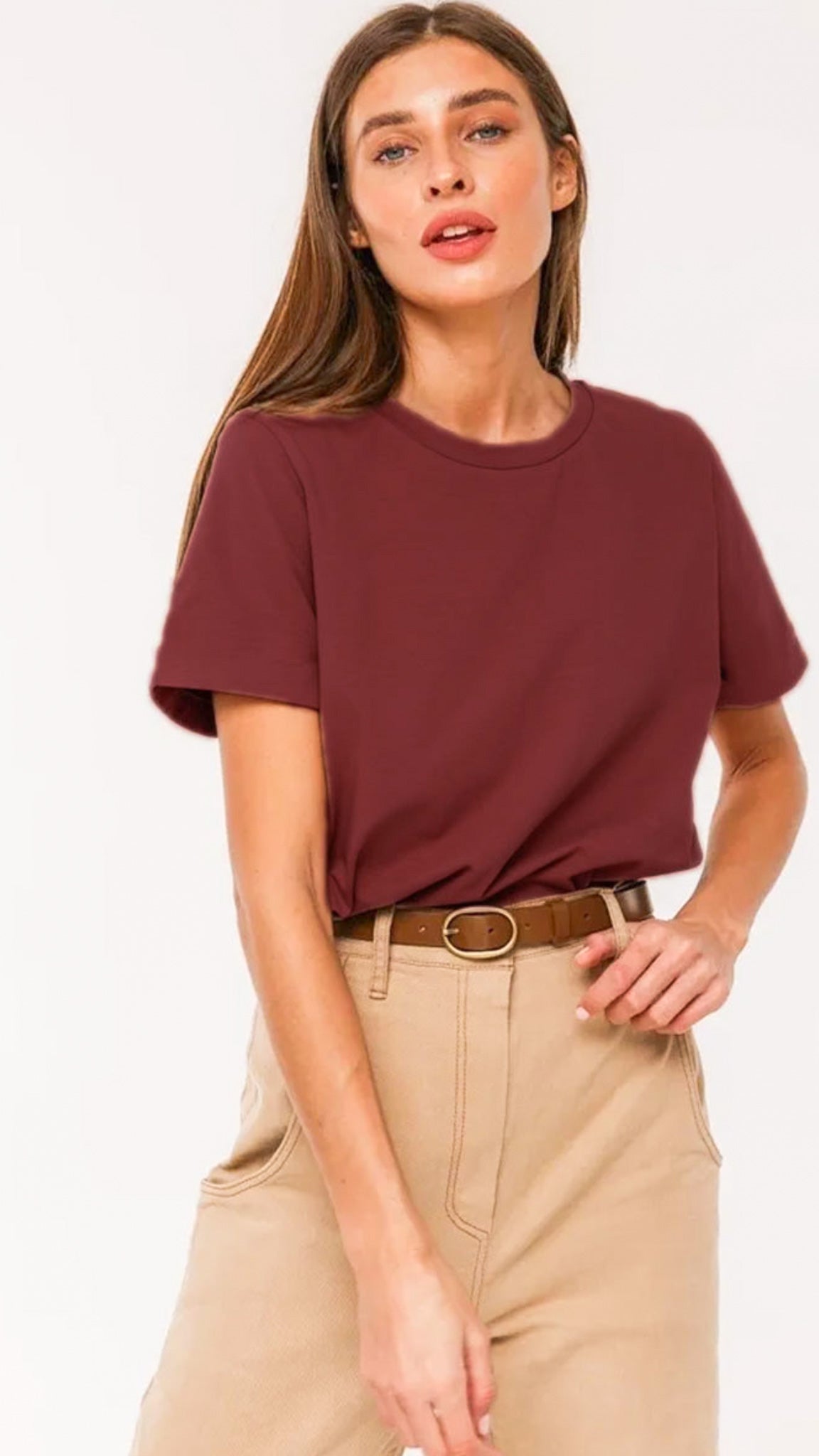 Basic 100% Cotton Tee (230g/㎡ Cotton)