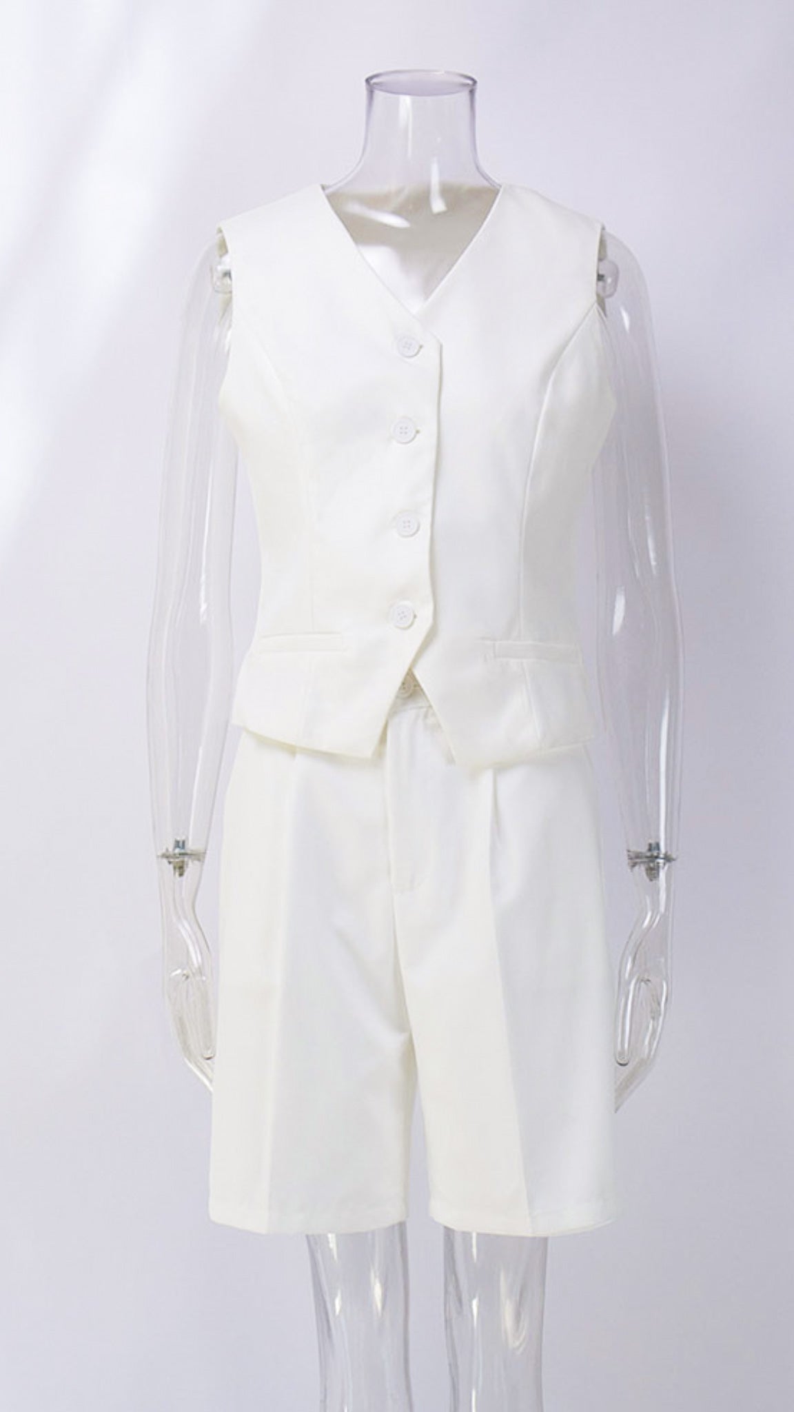 Lila 2-Piece Vest & Shorts Set