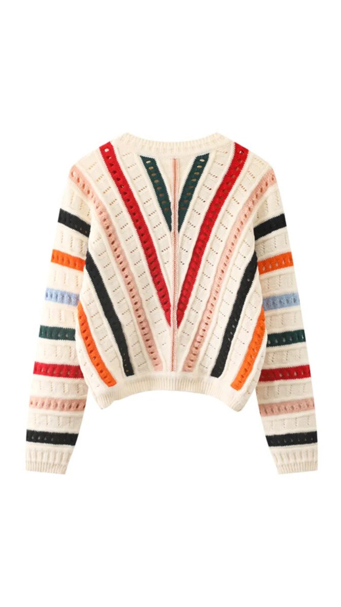 Althea Oversized Striped Pullover