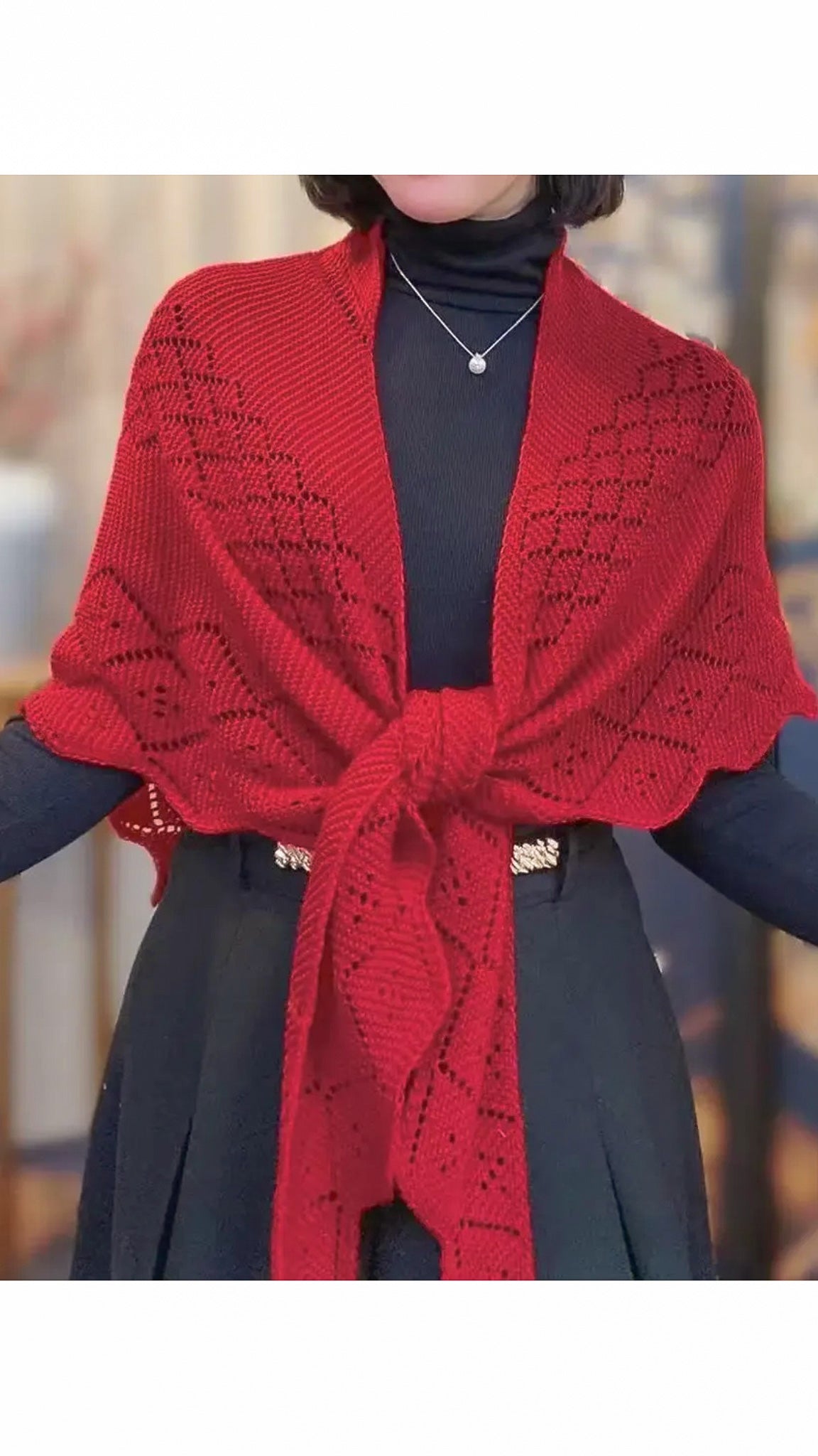 Estella Lace Shawl