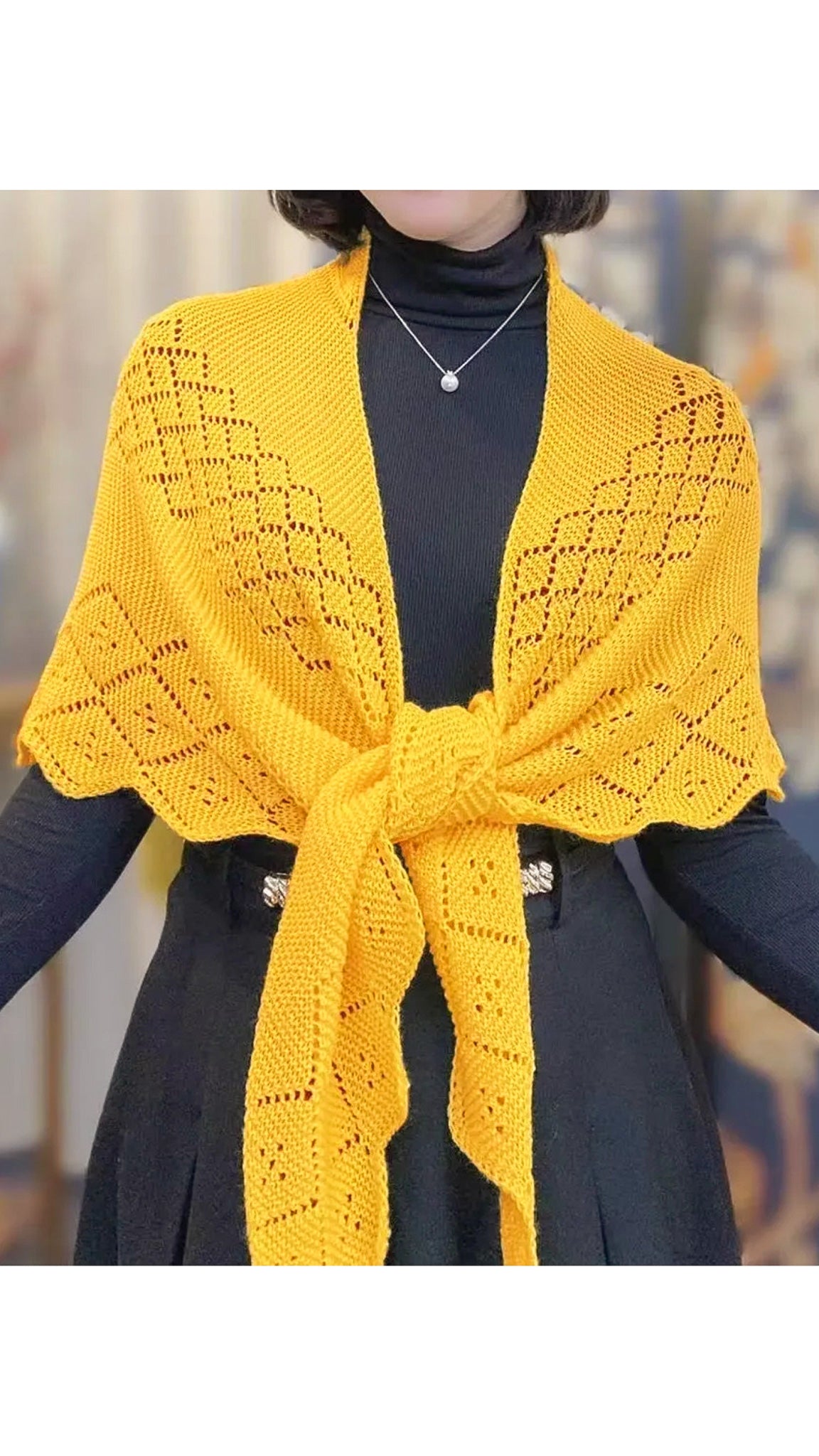 Estella Lace Shawl