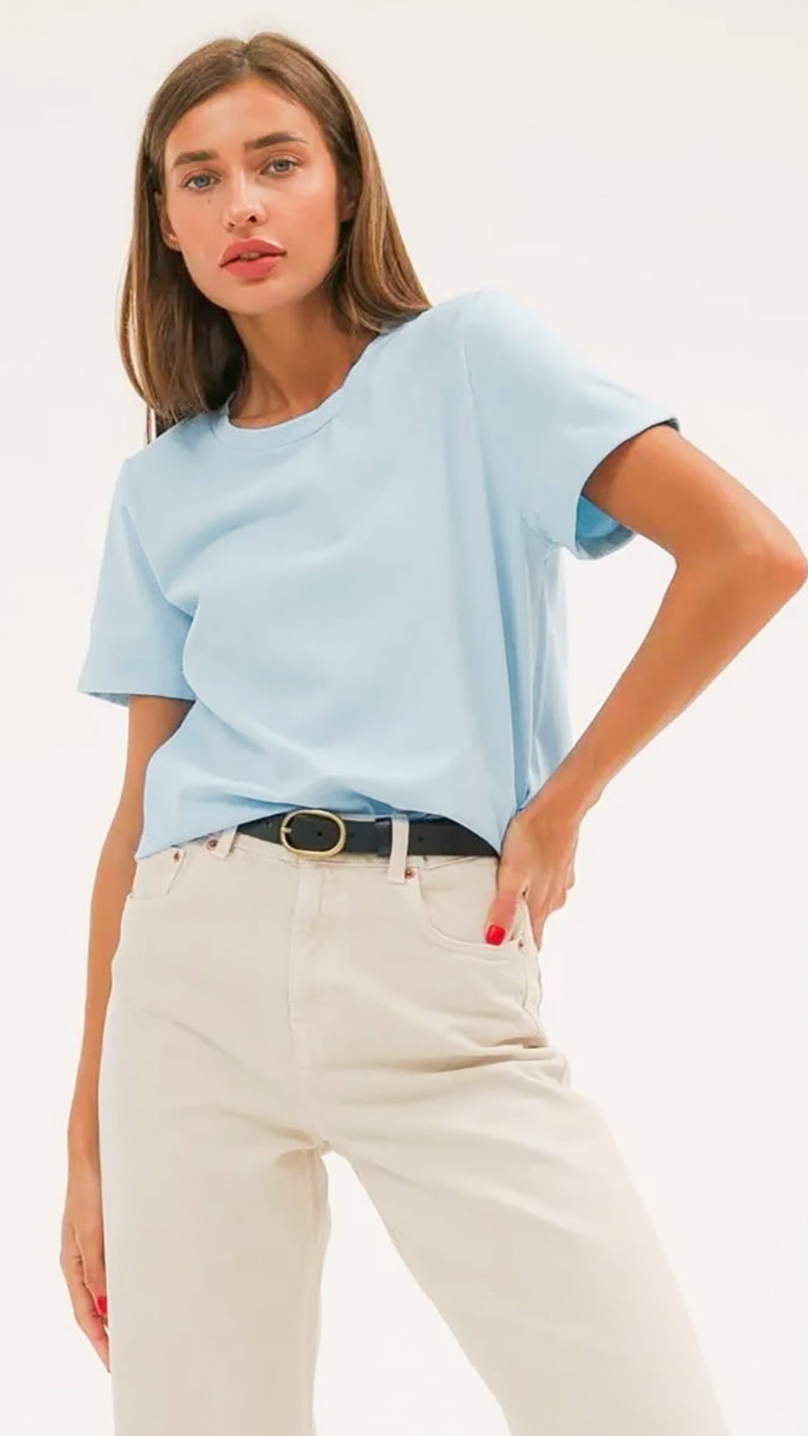 Basic 100% Cotton Tee (230g/㎡ Cotton)