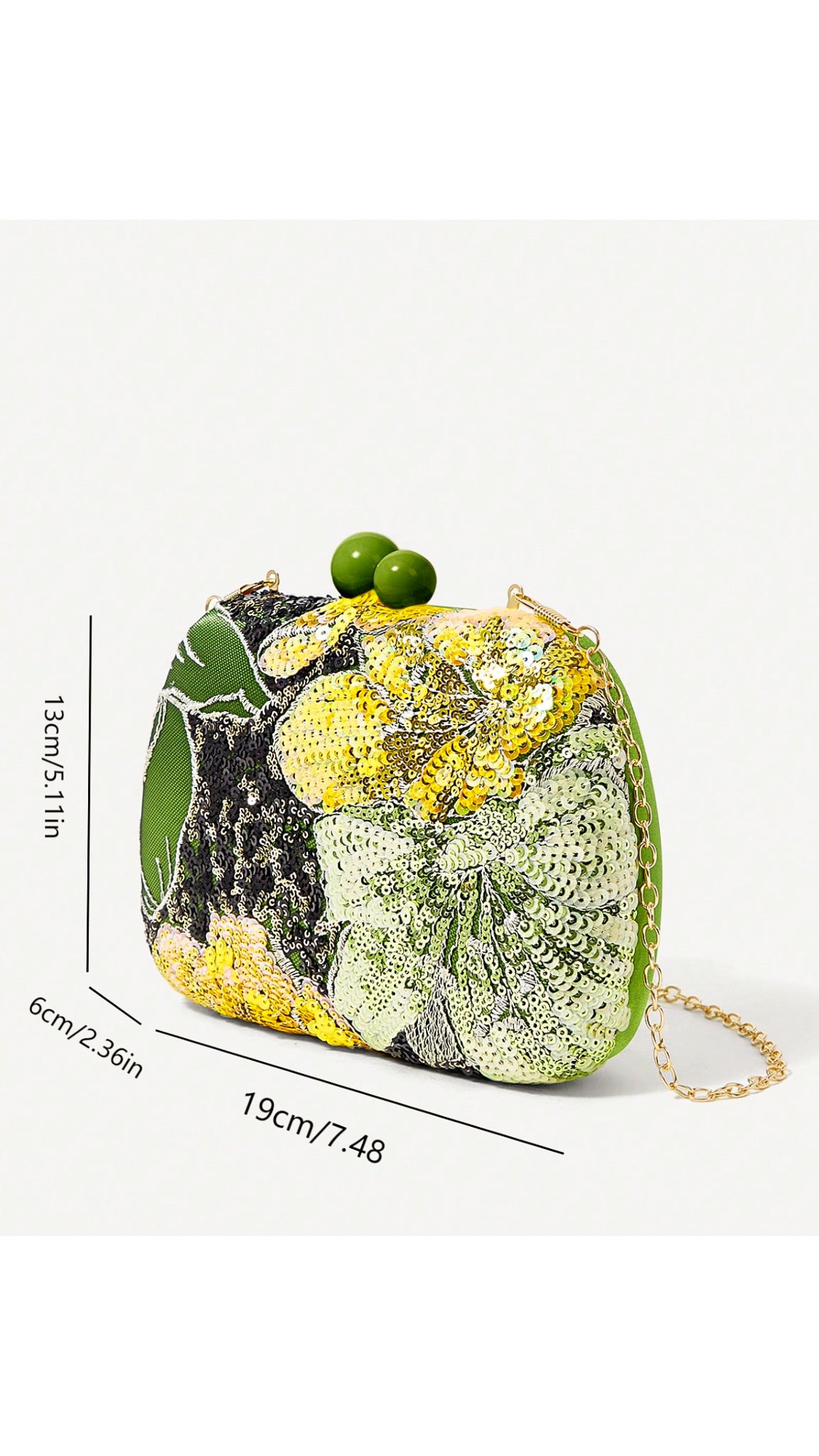 Maya Clutch With Detachable Sling