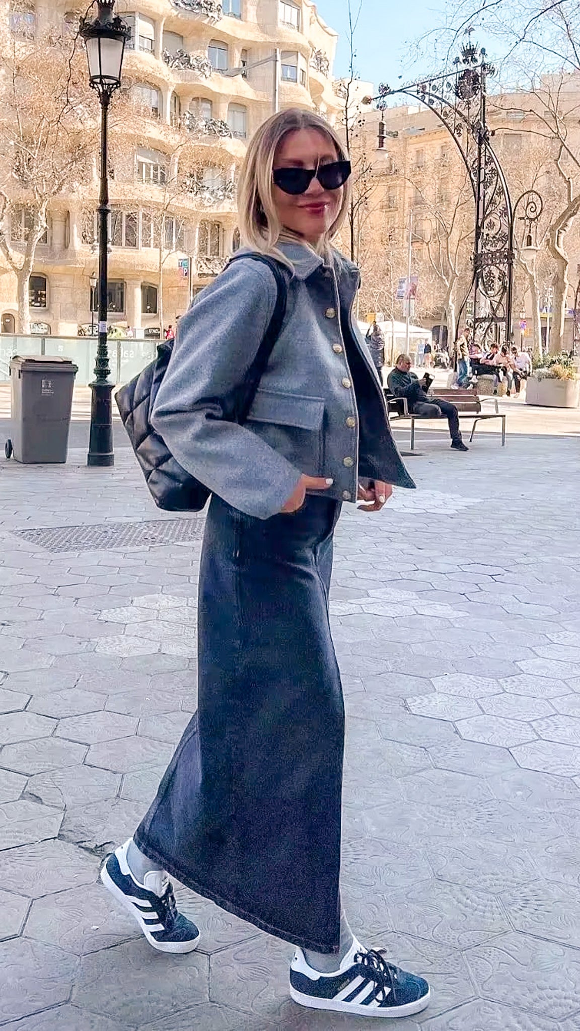 Isla Snap Button Down Jacket