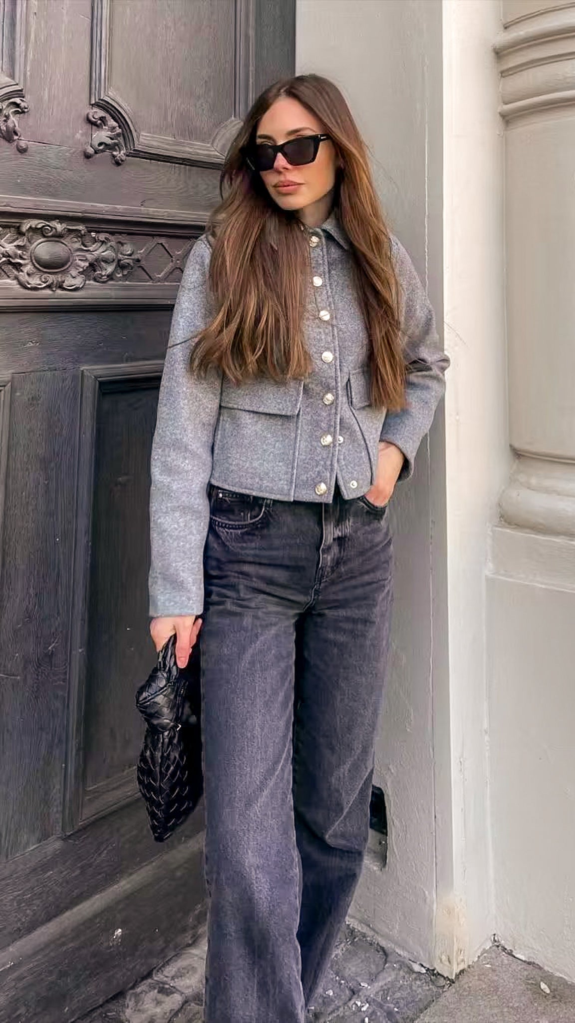 Isla Snap Button Down Jacket