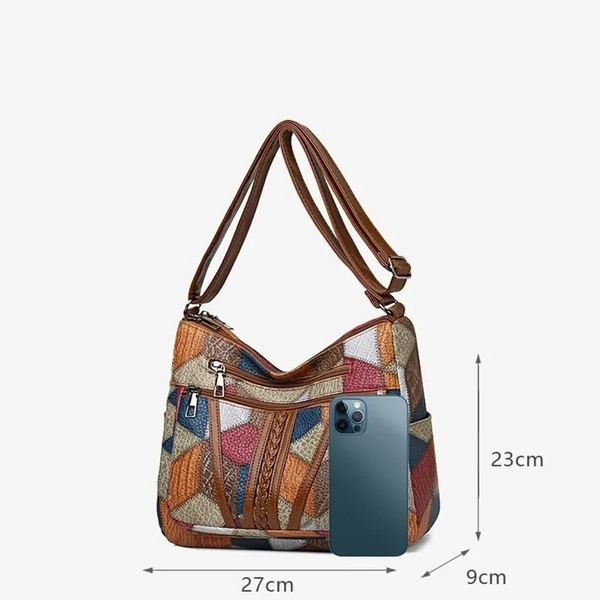 Mila Mosaic Shoulder Bag