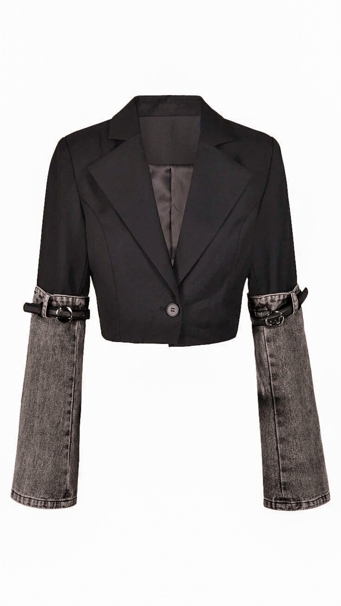 Eira Hybrid Crop Blazer