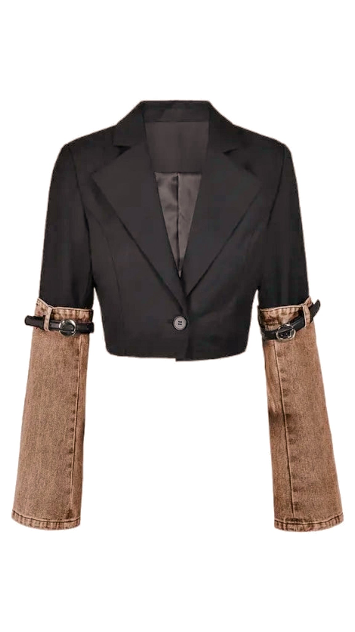 Eira Hybrid Crop Blazer