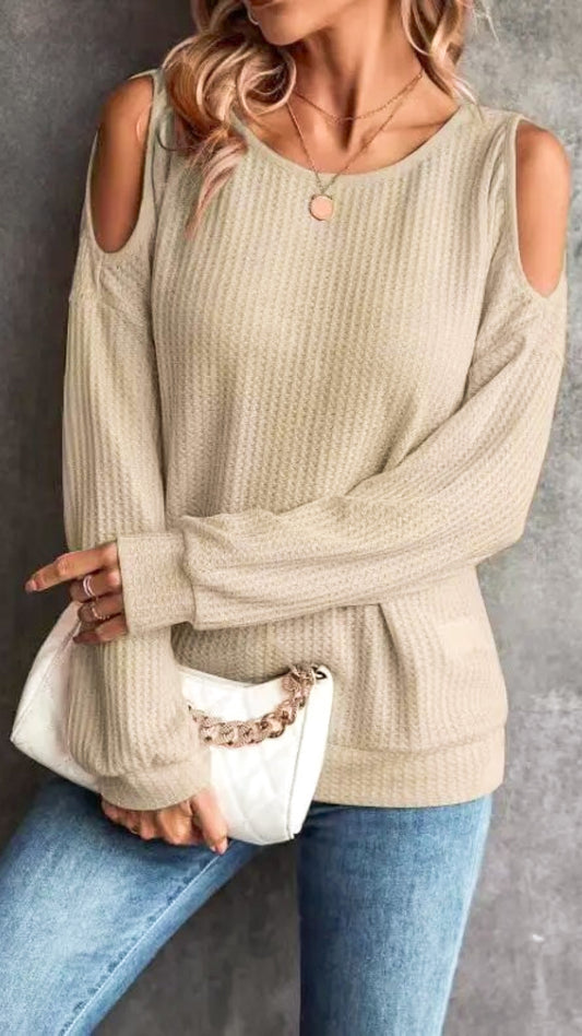 Noreen Off Shoulder Pullover