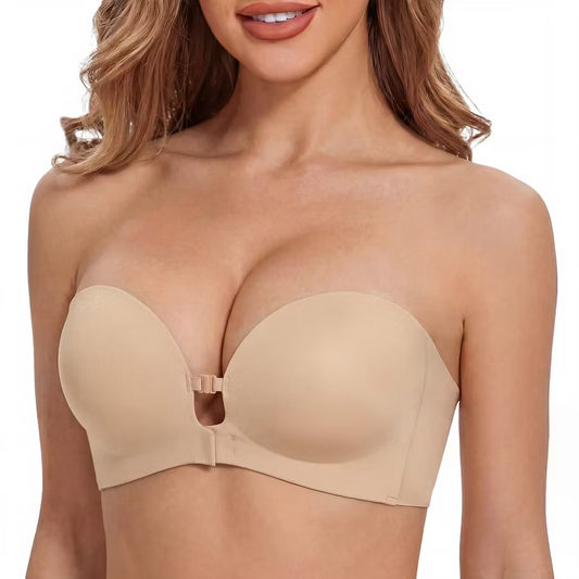 LiftLuxe Seamless Front-Closure Support Bra